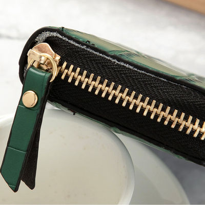 Custom Logo Avaliable Solid Color Credit Card Bag Women Small Change Purse for Fashion