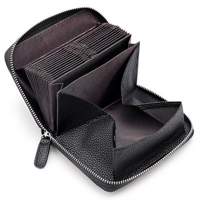 Low MOQ Japan Style Leather Wallet For Women Rfid Blocking Purse Credit Card Holder Clutch