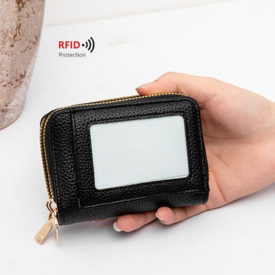 Unisex 3D Fashion Leather Card Holder Organizer Bag Purse with ID Credit Card Slots