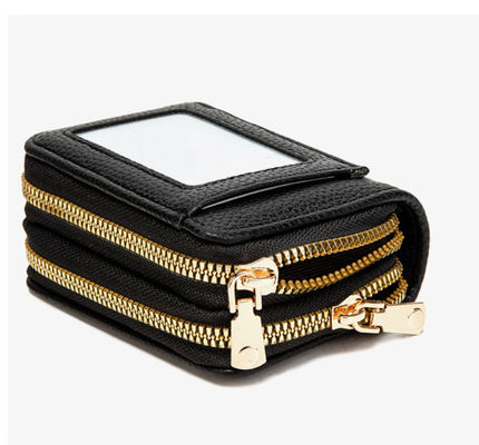Unisex 3D Fashion Leather Card Holder Organizer Bag Purse with ID Credit Card Slots