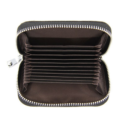 Short Genuine Leather Credit Card Holder for Women Advantage of Low MOQ Mix Models
