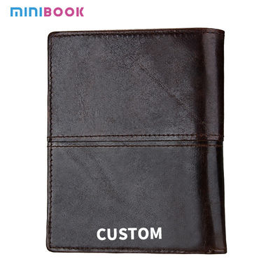 11cm*9cm*2cm Package Size Luxury Men Wallet Coin Purse Card Holder Short Wallet PU Leather