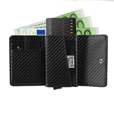 Customized Retro Style Credit Card Holder Wallet with Rfid Protection and Lightweight Design
