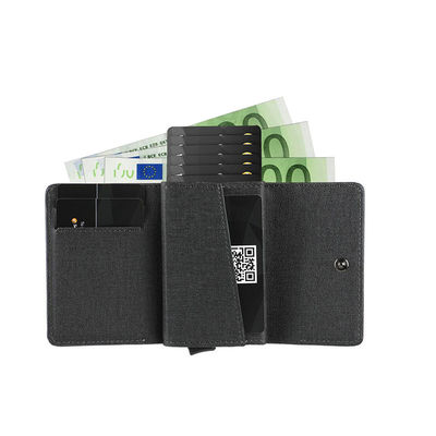 Customized Retro Style Credit Card Holder Wallet with Rfid Protection and Lightweight Design