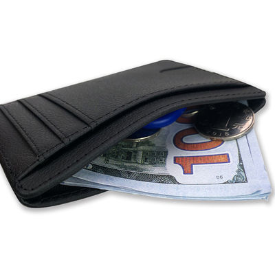MN-2301 Custom RFID Card Sleeves for Slim Front Pocket Wallet and Solid Color Pattern