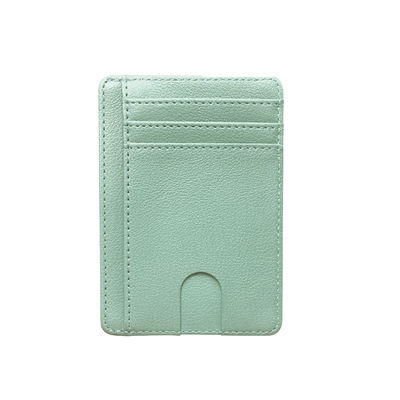MN-2301 Custom RFID Card Sleeves for Slim Front Pocket Wallet and Solid Color Pattern