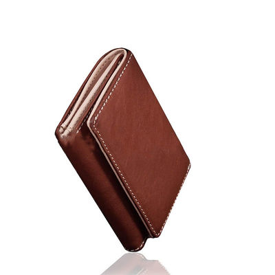 2024 Business Aluminum Genuine Leather ID Card Holder Cases Rfid Slim Fashion Wallet