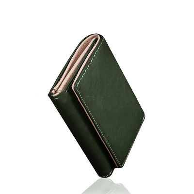 2024 Business Aluminum Genuine Leather ID Card Holder Cases Rfid Slim Fashion Wallet