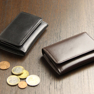 Custom Logo Men's Wallet Low MOQ Mix Models RFID Large Capacity Genuine Leather Purse