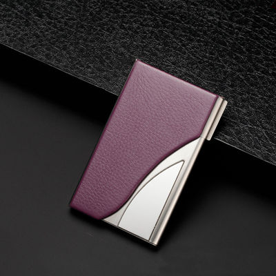 Custom Logo Aluminum Credit Card Holder Waterproof Card Wallet for Men and Women