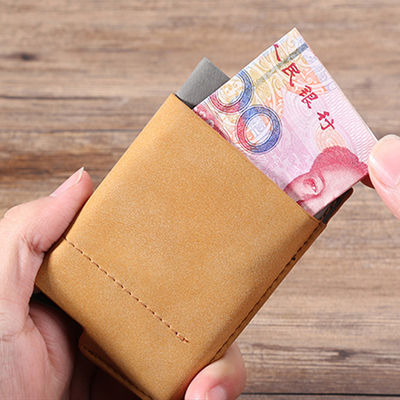 User-friendly Automatic Pop-up Metal Credit Card Holder for Business Professionals