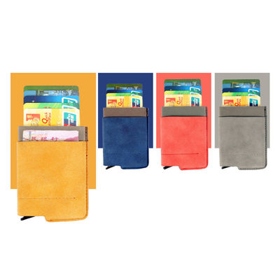 User-friendly Automatic Pop-up Metal Credit Card Holder for Business Professionals