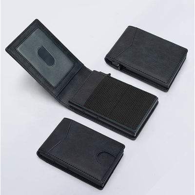 Aluminum Custom Logo Credit Card Holder for Men's Minimalist Business Style and Gifts