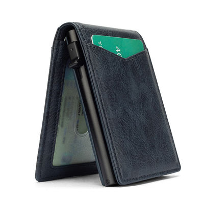 Aluminum Custom Logo Credit Card Holder for Men's Minimalist Business Style and Gifts