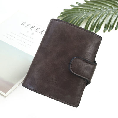 None Pattern Type Pop Up Wallet Card Holder with RFID Blocking and Aluminium Metal Case