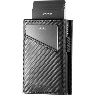 Low MOQ Mix Models Advantage Mini Slim Metal Smart Wallet with Auto Pop-up Function