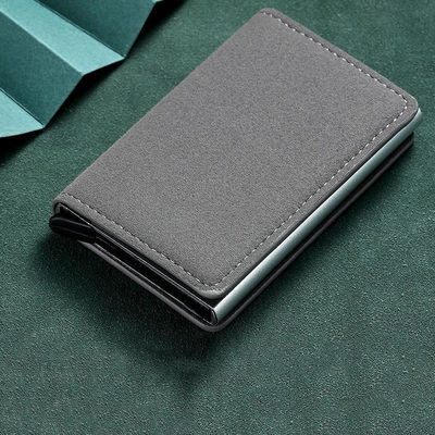 0.07kg Custom Metal Card Holder Wallet with Slim Hollow Out Design and Money Clip