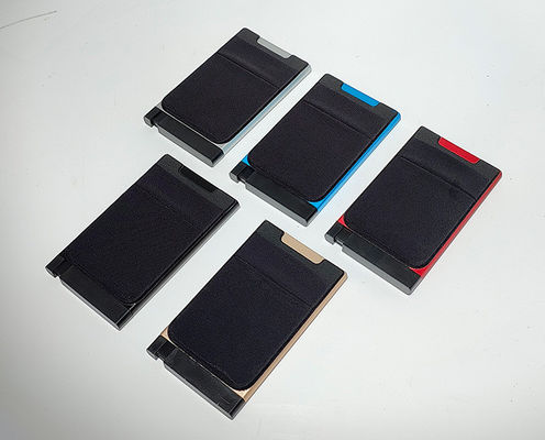 Travelers' Anti-Rfid Aluminum Alloy Credit Card Holder Slim Wallet for Men and Women
