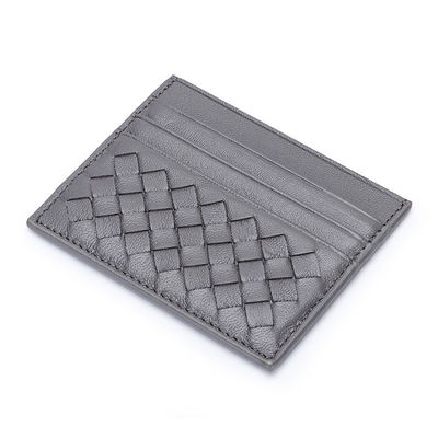 Ultra-thin Mini Sheepskin Credit Card Holder for Women Multi-card Slots and Fashion Bus