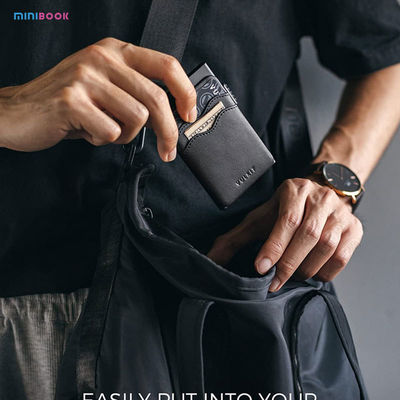 RFID Blocking Credit Card Holder with Slim Design and Leather Slots