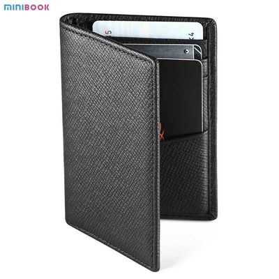 Long Credit Card Holder Wallet Pvc Pure Leather Minimalist Slim Wallets Bi Fold Holders