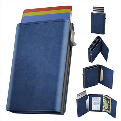 Keep Your Cards Safe and Stylish with Our Fashionable RFID Aluminum Metal Card Holder