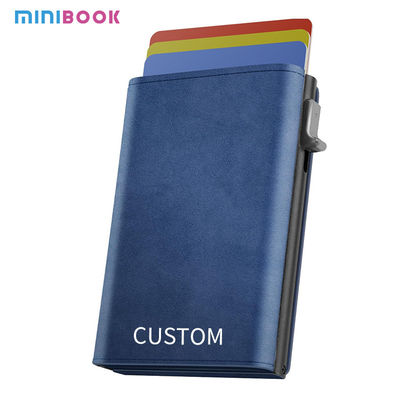 Keep Your Cards Safe and Stylish with Our Fashionable RFID Aluminum Metal Card Holder