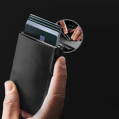 Popup Card Bag Card Box Wallet Men's Edition Credit Card Wallet Holder Low MOQ Mix Models