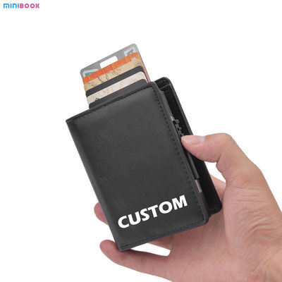High Qualtiy Daily Life Carbon Fibre Rfid Blocking Card Holder for Men's Convenience