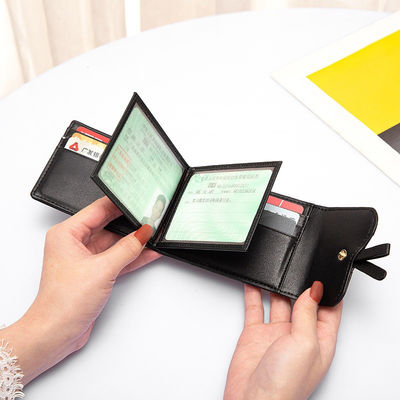 Genuine Leather Mini Cute Business Card Holder for Women Low MOQ Mix Models Advantage