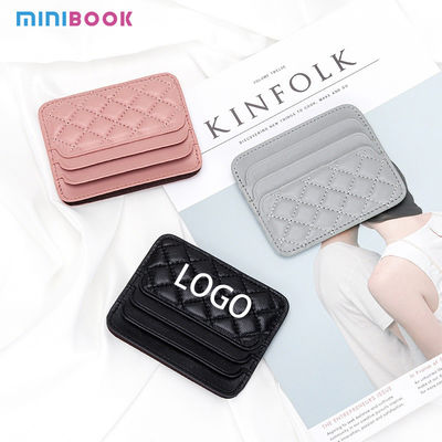 Sheepskin Women's Card Holder with Compact and Ultra-Thin Design Package Weight 0.07kg