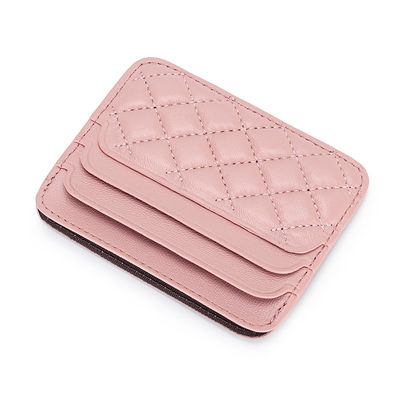 Sheepskin Women's Card Holder with Compact and Ultra-Thin Design Package Weight 0.07kg