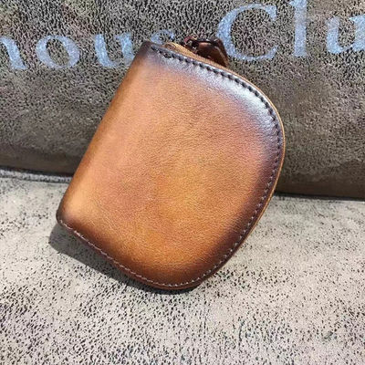 OEM/ODM Genuine Sheepskin Women's Compact Ultra-Thin Exquisite Rhombus Card Holder