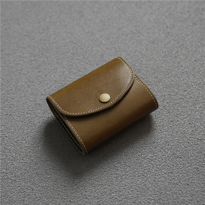 First-Layer Cowhide Buckle Wallet Men's Genuine Leather All-in-One Bag with Large Capacity
