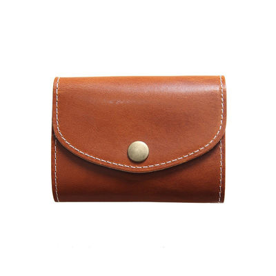 First-Layer Cowhide Buckle Wallet Men's Genuine Leather All-in-One Bag with Large Capacity