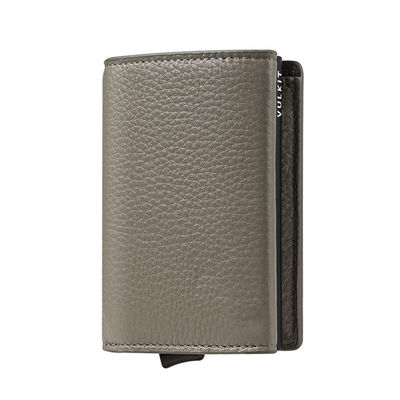 Minimalist Genuine Leather Rifid Credit Card Money Purse Bifold Card Holder Wallet For Men