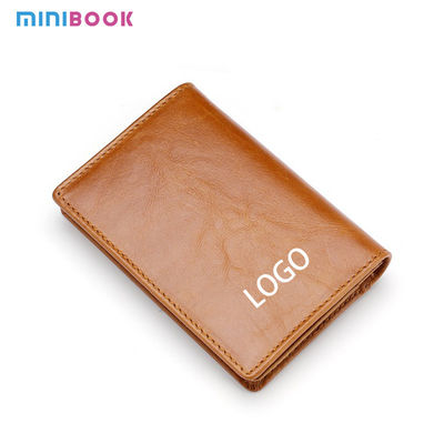 Custom England Style RFID ID Credit Business Cardholder Leather Credit Card Holder Wallet