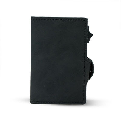 Tarjetero Para Hombre Auto Eject Pop Up Card Holder with Cash Clip 10.2CM*7.2CM*1.6CM