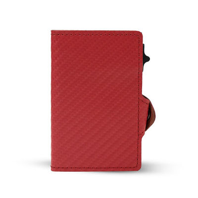 Tarjetero Para Hombre Auto Eject Pop Up Card Holder with Cash Clip 10.2CM*7.2CM*1.6CM