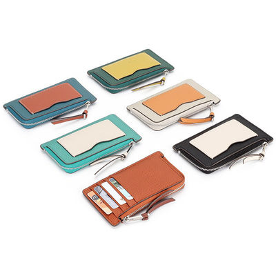 Slim Strap Card Holder Wallet for Women OEM/ODM No Pattern Necessary Lanyard Included