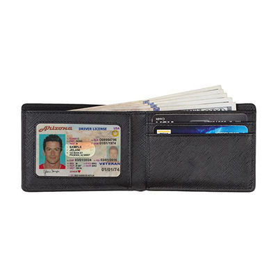 11cm*8cm*1cm Package Size Classic Carteiras Para Homens Wallet Men with RFID Blocking