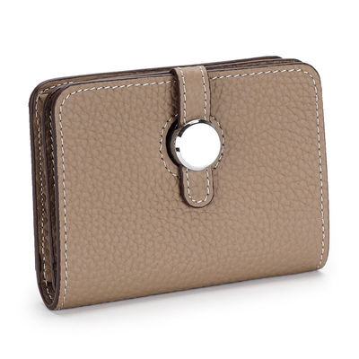 Low MOQ Mix Models Genuine Leather Slim Wallet Card Holder For Unisex Business Casual