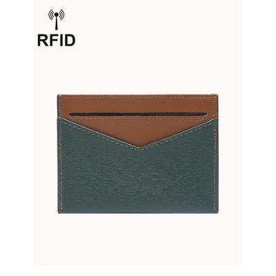 Lightweight and Durable Women's Genuine Leather Business Card Holder OEM/ODM Offered
