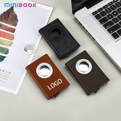 Rfid Blocking Metal Man Smart Wallet Card Holder With Money Clip Package Weight 0.1kg
