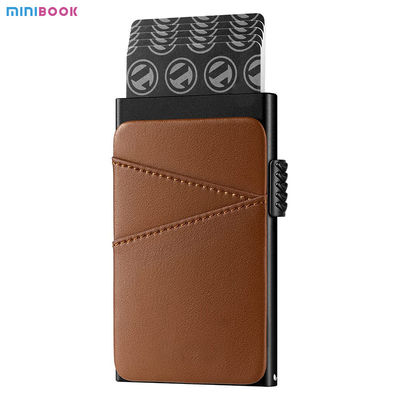 RFID Wallet Slim Direct Aluminum Metal Card Case Card Holder for Men Minibook Professional
