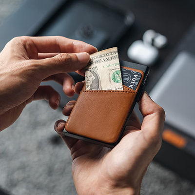 RFID Wallet Slim Direct Aluminum Metal Card Case Card Holder for Men Minibook Professional