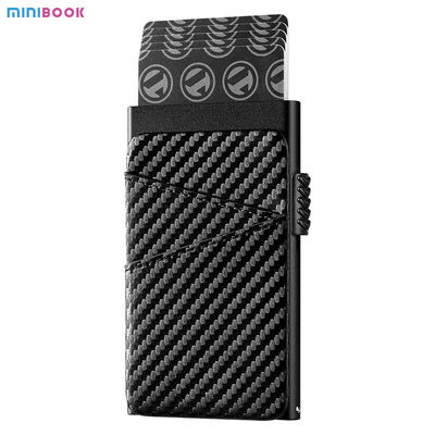 RFID Wallet Slim Direct Aluminum Metal Card Case Card Holder for Men Minibook Professional