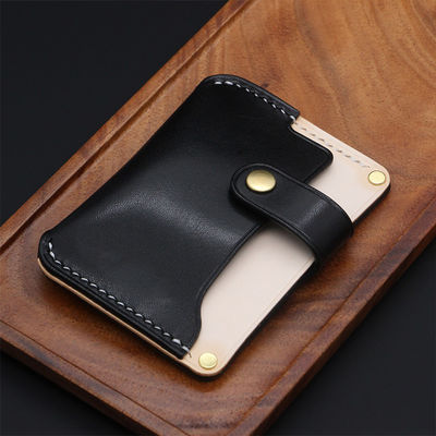 Handmade Ultra-Thin Small Card Holder Perfect for Student ID and Cards