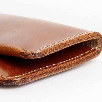 End Horse Patent Leather Slim Small Wallet with Minimalist Design and GENUINE LEATHER