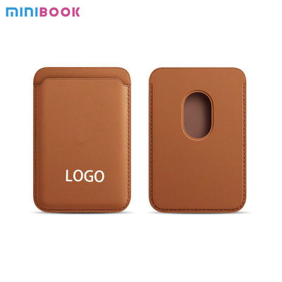 Custom Credit Card Protector Magnetic Leather Wallet for iPhone 11 14 13 12 Pro Max